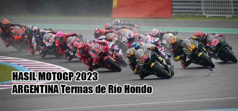 Hasil MotoGP Argentina 2023 Ronde 2 Dari 21 MOTOGILA